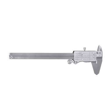 150mm Stainless Steel Digital Caliper Fraction /mm/ Inch High Precision Large LCD Digital Display Ve