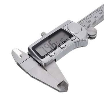 150mm Stainless Steel Digital Caliper Fraction /mm/ Inch High Precision Large LCD Digital Display Ve