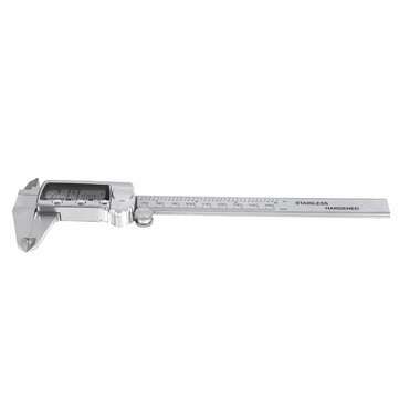 150mm Stainless Steel Digital Caliper Fraction /mm/ Inch High Precision Large LCD Digital Display Ve