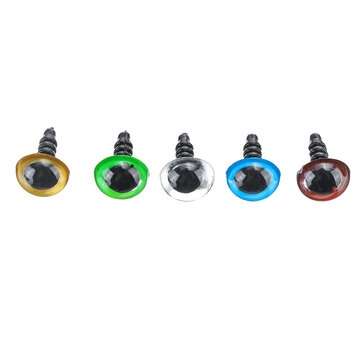 150PCS Colorful Realistic DIY Animal Toys Eyes for Kids Dolls with Washers