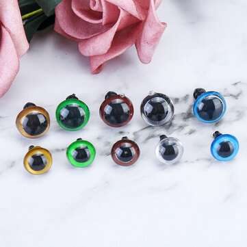 150PCS Colorful Realistic DIY Animal Toys Eyes for Kids Dolls with Washers