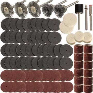 150pcs Rotary Tool Accessory Bit Set Grinding Polishing Accessories for Dremel