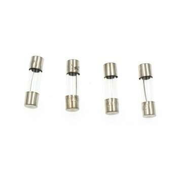 150PCS Fast-blow Glass Tube Fuses Car Glass Tube Fuses Assorted Kit with Box Fuses Household Fuses 0