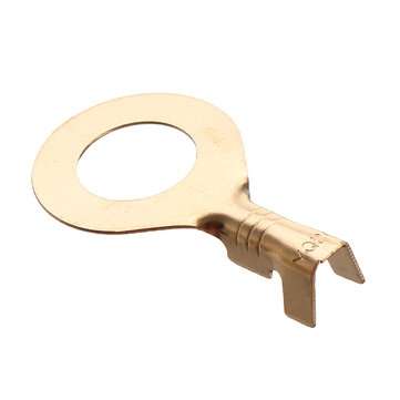 150pcs Ring Type Gold Terminals Golden Brass Non-insulated Crimp Terminals Connectors 3.2mm-10.2mm C