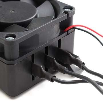 150W 12V DC PTC Fan Heater Constant Temperature With Connection Cable
