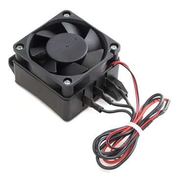 150W 12V DC PTC Fan Heater Constant Temperature With Connection Cable