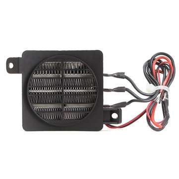 150W 12V DC PTC Fan Heater Constant Temperature With Connection Cable