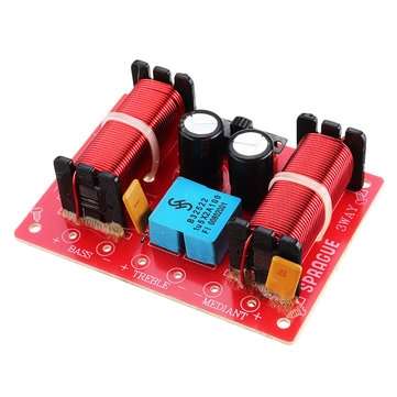 150W 3WAY Audio Speaker Treble Medium Bass 3 Dividers Three-way Speaker Frequency Divider Module
