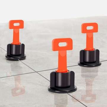 151PCS Reusable Tile Leveling System Kit Flat Ceramic T-Lock Locator Spacer Tool