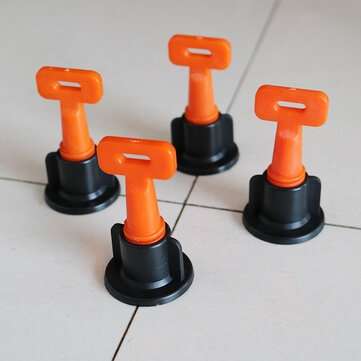 151PCS Reusable Tile Leveling System Kit Flat Ceramic T-Lock Locator Spacer Tool