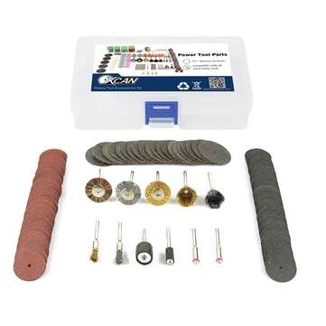 151pcs Rotary Tool Accessories Electric Grinding Polishing Cutting Rotary Tool Bit Set for Dremel