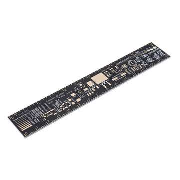 15cm Multifunctional PCB Ruler Measuring Tool Resistor Capacitor Chip IC SMD Diode Transistor Packag