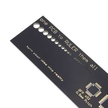 15cm Multifunctional PCB Ruler Measuring Tool Resistor Capacitor Chip IC SMD Diode Transistor Packag