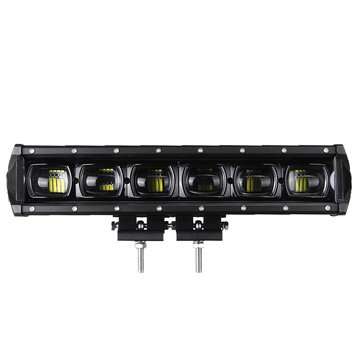15Inch 60W LED Work Light Bars 9D Lens Single Row 6000K 9-32V For Off Road 4WD Trucks SUV ATV Traile