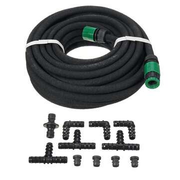 15M Irrigation Hose Water Irrigation System Drip Irrigation Pipe Watering Sprinkler Home Garden Micr