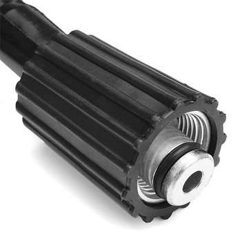 15M High Pressure Washer Hose Black 130Bar Washing Machine Car Wash For VAX
