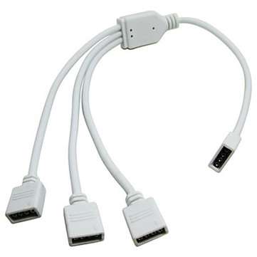 15M SMD3528 Non-Waterproof RGB 900 LED Strip Light Kit + 44 Keys Controller + Cable Connector DC12V