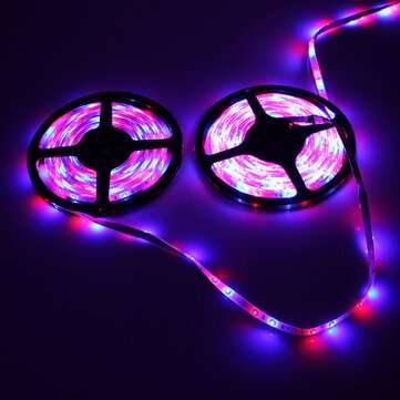 15M SMD3528 Waterproof RGB 900 LED Strip Tape Light Kit + 44 Keys Controller + Cable Connector DC12V