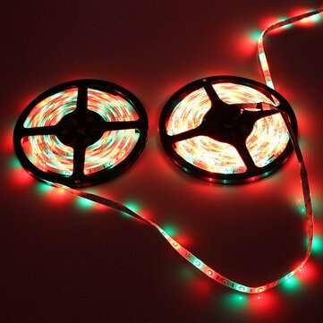 15M SMD3528 Waterproof RGB 900 LED Strip Tape Light Kit + 44 Keys Controller + Cable Connector DC12V