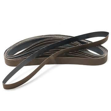 15pcs 25x762mm Sanding Belts 600/800/1000 Grit Aluminum Oxide Sanding Belts