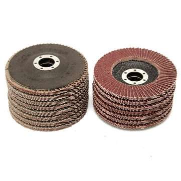 15pcs 115mm 40 60 80 Grit Sanding Flap Discs Grinding Wheels