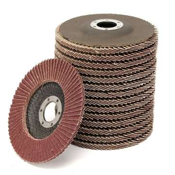 15pcs 115mm 40 60 80 Grit Sanding Flap Discs Grinding Wheels