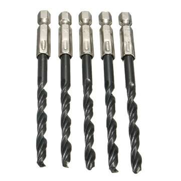 15pcs 3/4/5mm HSS 1/4 Inch Hex Shank Twist Drill Bit