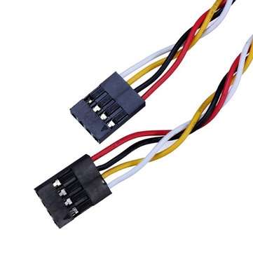 15pcs 4 Pin 20cm 2.54mm Jumper Cable DuPont Wire For  Female To Female