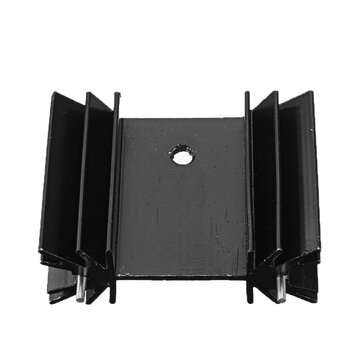 15Pcs 34*12*25 Plum Blossom Radiator Heat Sink for TO-220 Package Dedicated YV25