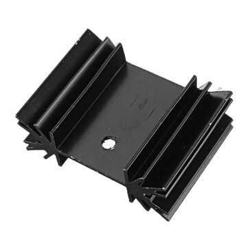 15Pcs 34*12*25 Plum Blossom Radiator Heat Sink for TO-220 Package Dedicated YV25