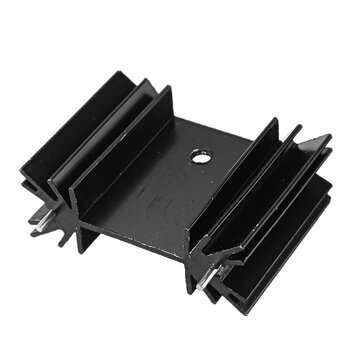 15Pcs 34*12*25 Plum Blossom Radiator Heat Sink for TO-220 Package Dedicated YV25