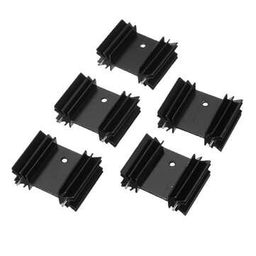 15Pcs 34*12*25 Plum Blossom Radiator Heat Sink for TO-220 Package Dedicated YV25