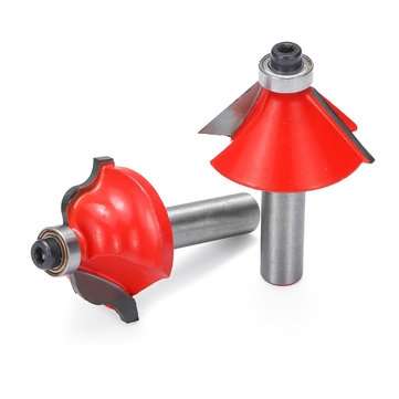 15pcs 8mm Shank Router Bit Tungsten Carbide Rotary Tool Wood Cutter