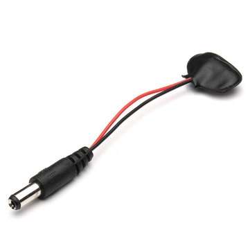 15pcs DC 9V Battery Button Power Cable Tieline For