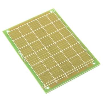 15Pcs PCB DIY Soldering Copper Prototype Printed Circuit Board 70mm x 90mm