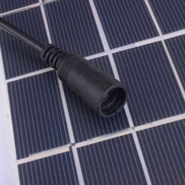 15w 12V/5V Output Semi-Soft Polycrystalline Solar Panel with Wires