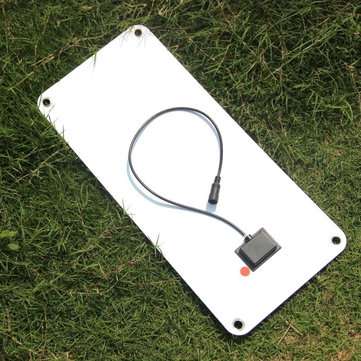 15w 12V/5V Output Semi-Soft Polycrystalline Solar Panel with Wires
