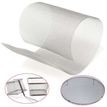 15x45cm Woven Wire 304 Stainless Steel Filtration Grill Sheet Filter 16 Mesh
