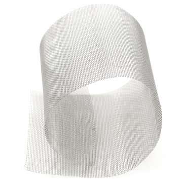 15x45cm Woven Wire 304 Stainless Steel Filtration Grill Sheet Filter 16 Mesh