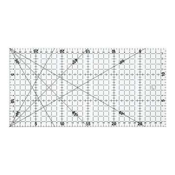 15x30cm Acrylic Patchwork Ruler Tailor Craft Quilting Tools Cutting Transparent