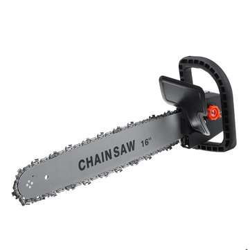 16 Inch Electric Chainsaw Bracket Stand Adaptor Changed Woodworking Chain saw kit for Angle Grinder