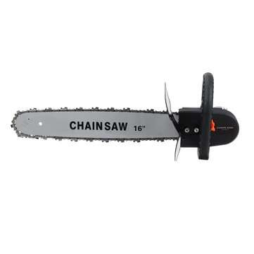 16 Inch Electric Chainsaw Bracket Stand Adaptor Changed Woodworking Chain saw kit for Angle Grinder