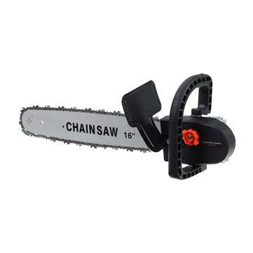 16 Inch Electric Chainsaw Bracket Stand Adaptor Changed Woodworking Chain saw kit for Angle Grinder