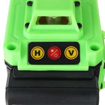 16 Lines 4D Green Light Laser Level Self Leveling 360 Horizontal And Vertical Level Measure Tool