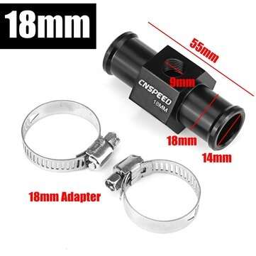 16/18/20/22mm Water Temperature Joint Pipe Sensor Adapter (DIAMETER: 18MM)