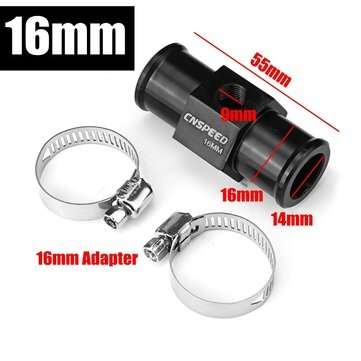 16/18/20/22mm Water Temperature Joint Pipe Sensor Adapter (DIAMETER: 16MM)