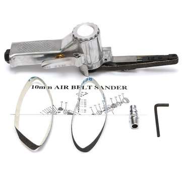 16000rpm Air Belt Sander with 10x330mm Sanding Belt Pneumatic Tool