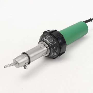 1600W Plastic Welding Hot Air Gun with 2Pcs Speed Welding Nozzle and Extra HE Rod Welding