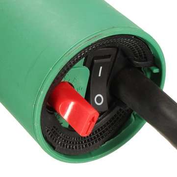 1600W Plastic Welding Hot Air Gun with 2Pcs Speed Welding Nozzle and Extra HE Rod Welding