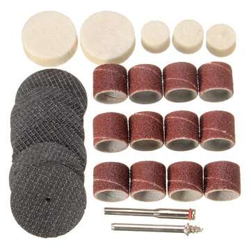161pcs Rotary Tool Accessory Bit Set for Dremel 1/8 Inch Grinding Polishing Tool